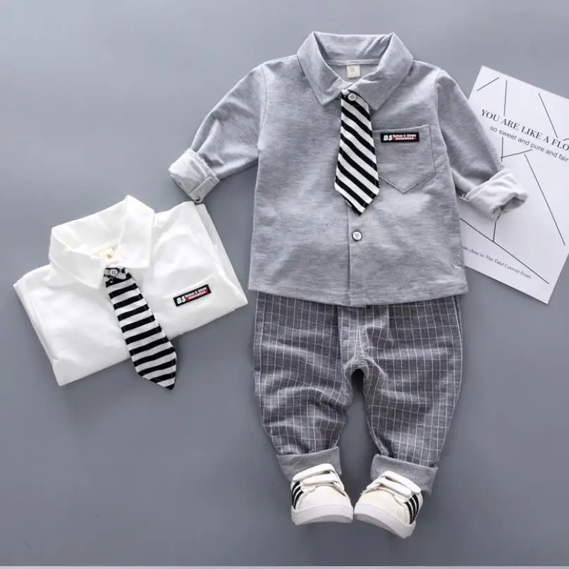 2024spring autumn Boys Clothes Sets Fashion Children Gentleman Suits Boy Formal Clothing Kids Wedding Elegant Party 3PCS Outfit