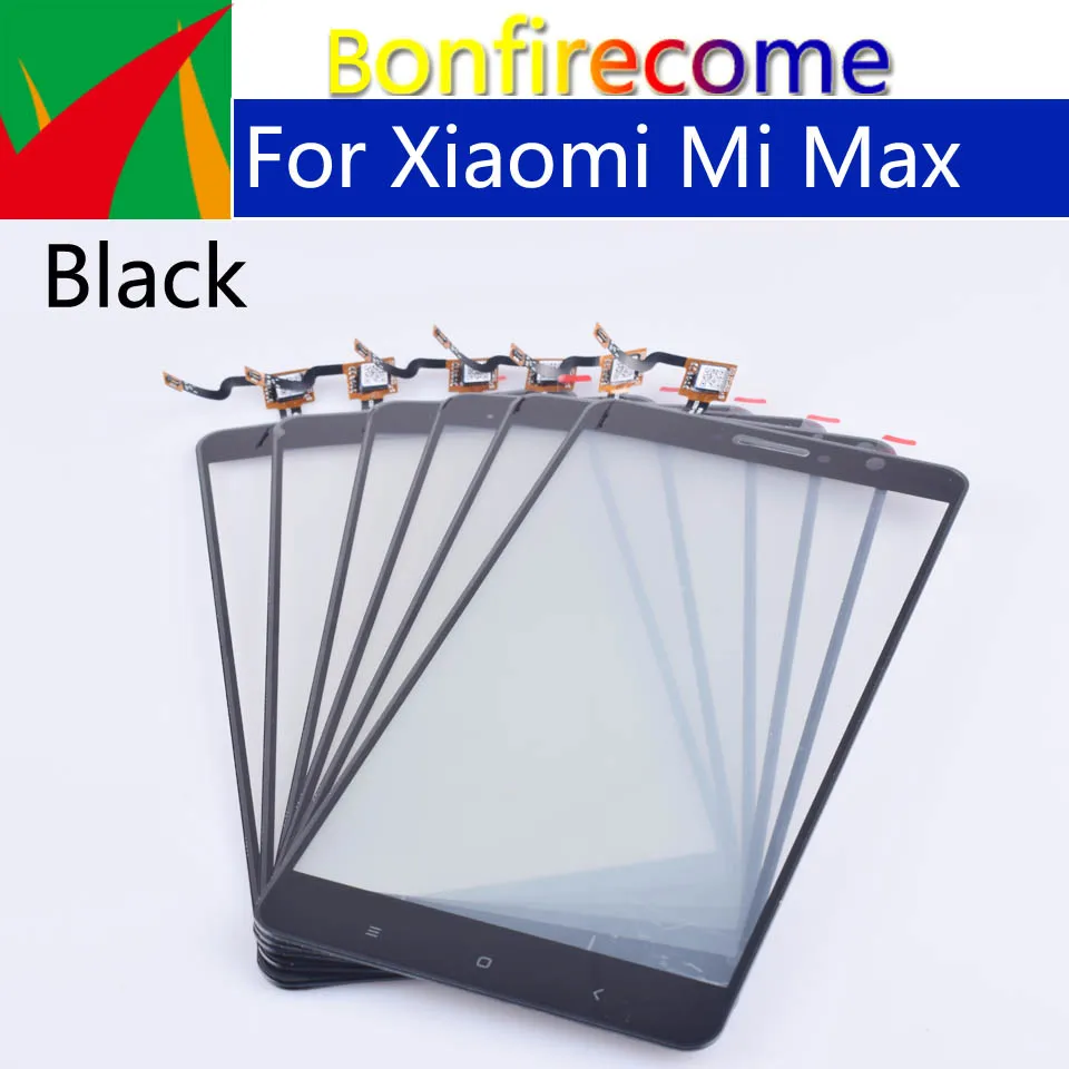 6.44 "Layar Sentuh untuk Xiao Mi Mi Max Touch Screen Panel Sensor LCD Display Kaca Lensa Panel Digitizer Suku Cadang Pengganti