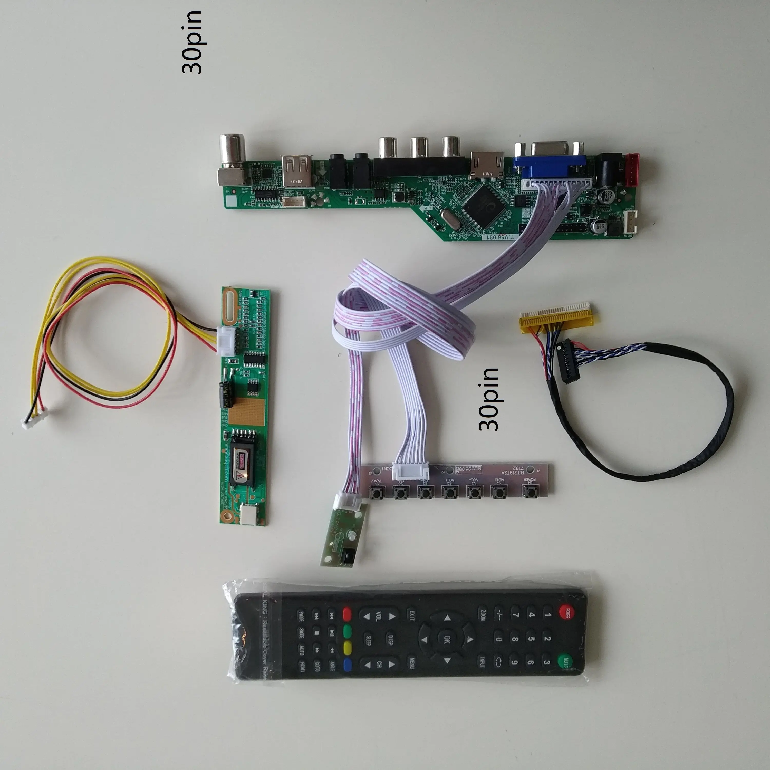 For LTN141W1-L03/L04/L05 VGA AUDIO AV TV HDMI-compatible USB LCD LED 1 CCFL lamps Controller DIY Board 14.1