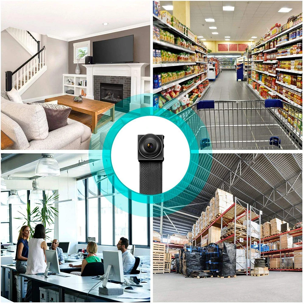 กล้อง WIFI Mini กล้อง P2P DIY ขนาดเล็กมากสำหรับความปลอดภัยในบ้านกล้องไอพีไร้สายระยะไกล