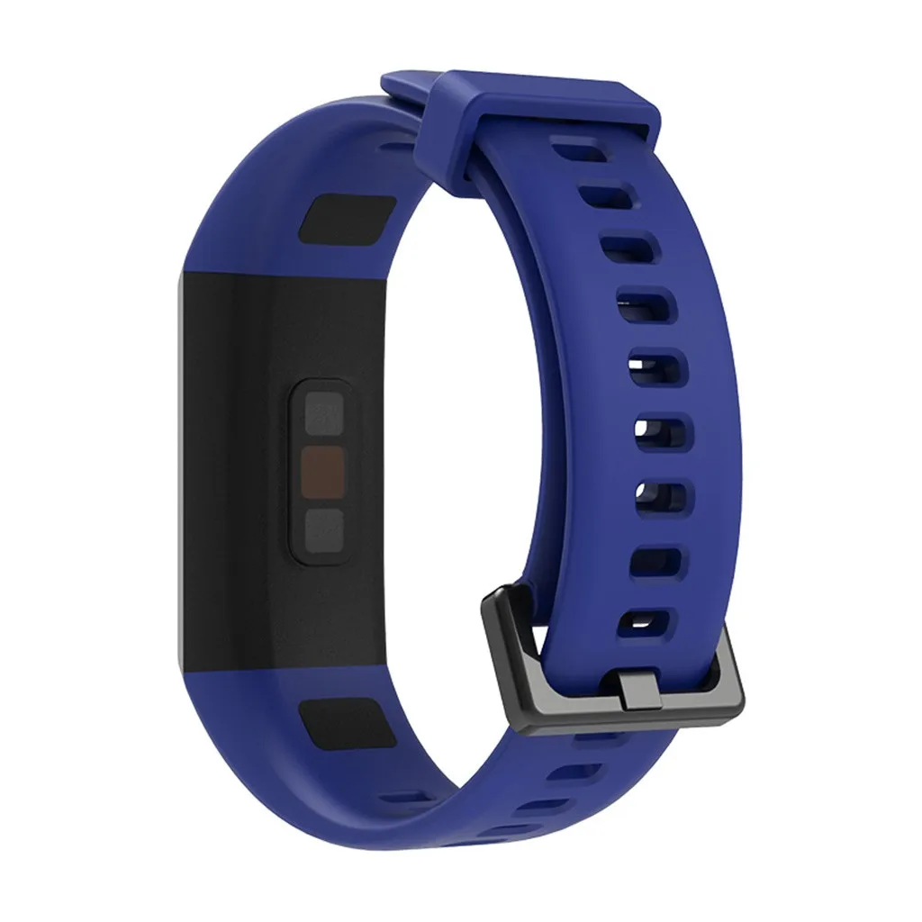 Silicone Strap Replacement for Huawei 4 Smart Bracelet, Pure Color, Soft, Sports, Wrist Band, Watch Band