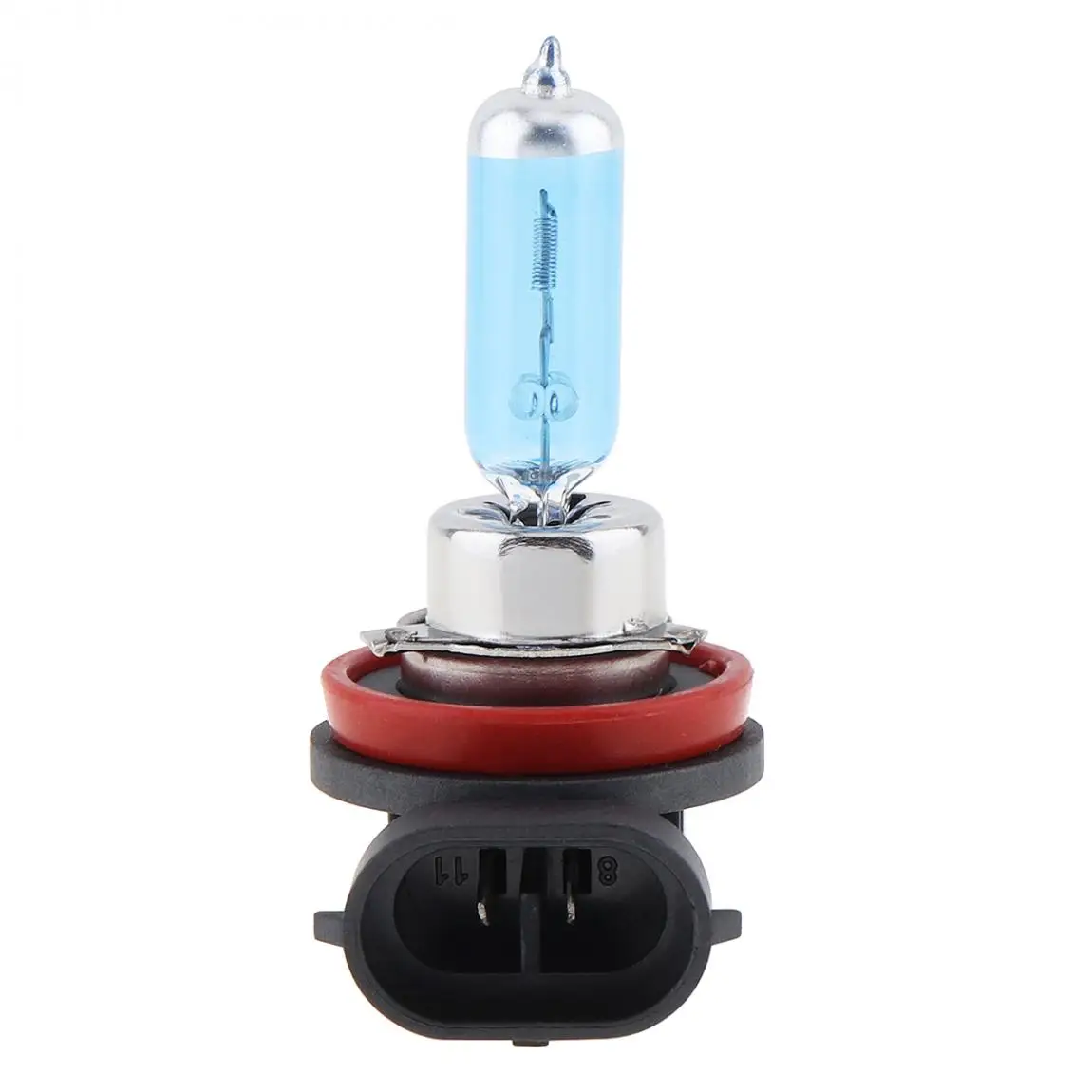 12V H11 55W 5000K White Light Super Bright Car Xenon Halogen Lamp Auto Front Headlight Fog Bulb White Light Lamp for Car Auto