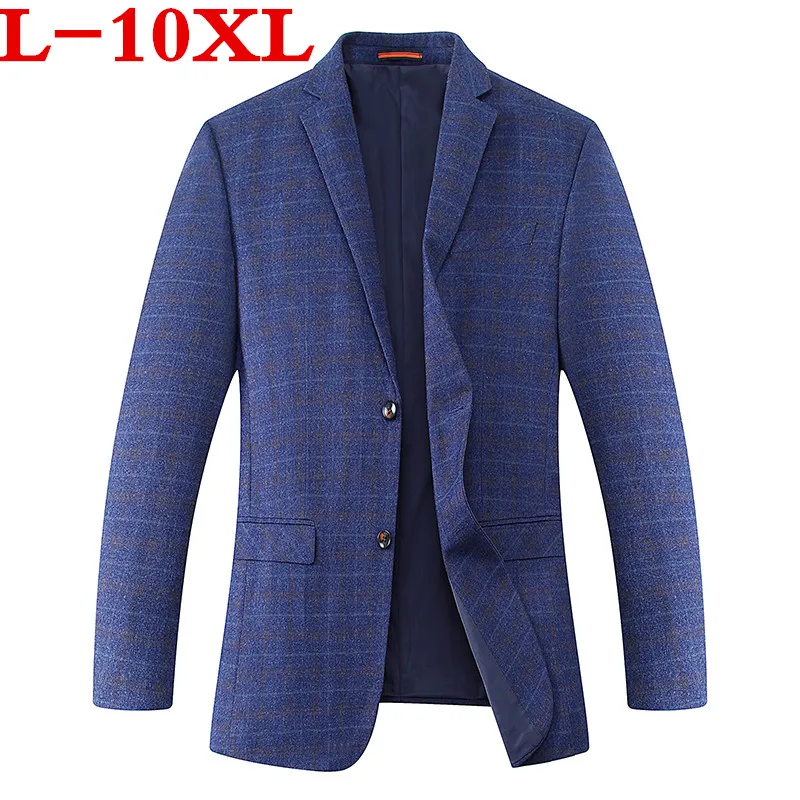 

size 10XL 9xl 8XL Plus 7XL 6XL New Arrival Autumn And Winter Men's Suit Jacket Fashion Slim Fit Brazer Casual Blazers Men