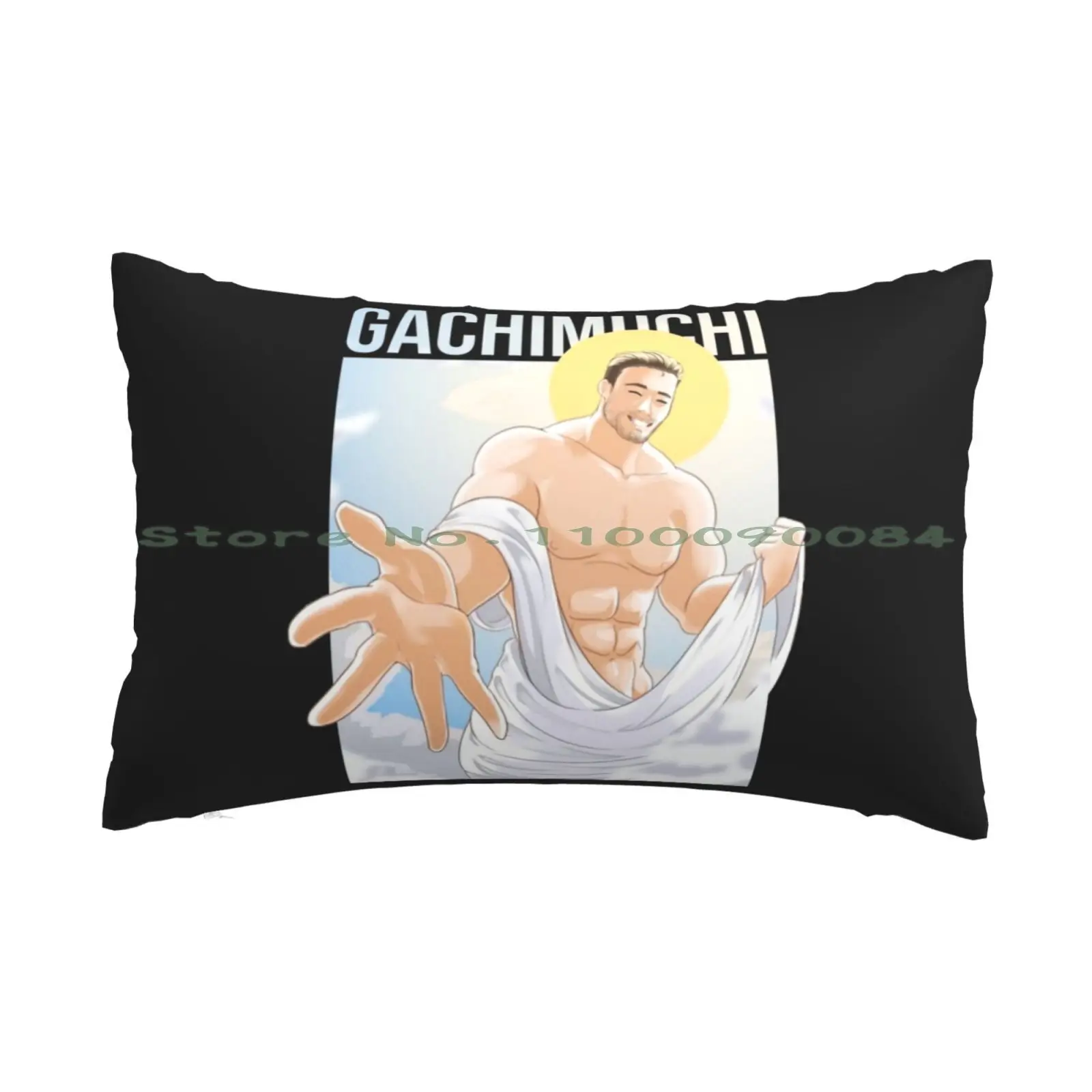 Billy Gachimuchi-Billy Herrington Pillow Case 20x30 50*75 Sofa Bedroom Lipstick Pattern Cute Makeup Beauty Fashion Girly Kylie