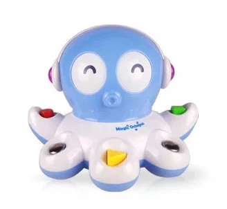 Electric toy Sea Life Cute Octopus With Light Music Intelligent Nappy Tool New Year Bithday Baby Gift Toys Mother Helper Plastic