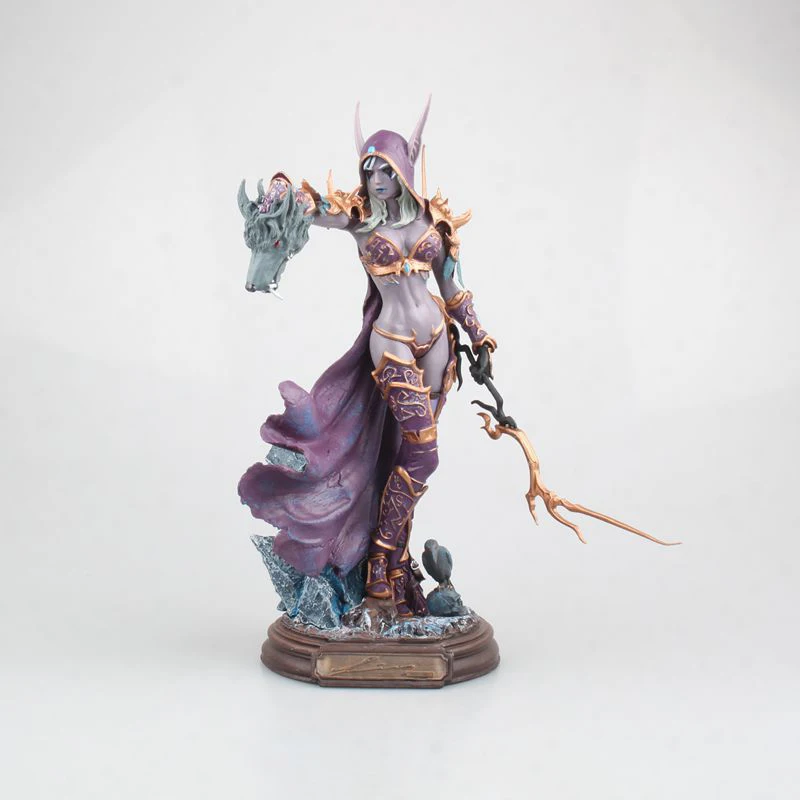 

22cm Cataclysm Figures of Games Sylvanas Windrunner Action Figure PVC Collectible Model Toy