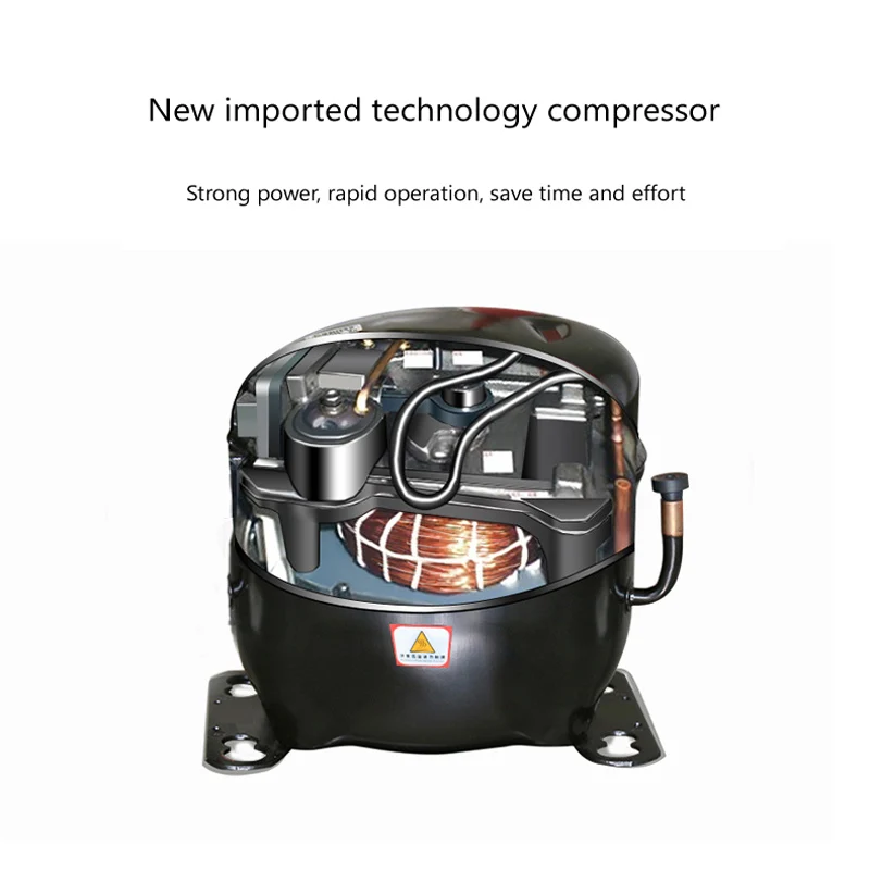 Máquina de hielo en escamas automática para hacer 300kg de pescado tipo Buffet de mariscos