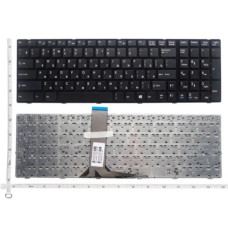 Imagem -04 - Teclado para Computador Laptop Preto para Msi Fx610mx Fx620 Fx620dx Fx700 Fx720 Gr620 Gt660 Gt660r Gt663 Gt685 Gt685r