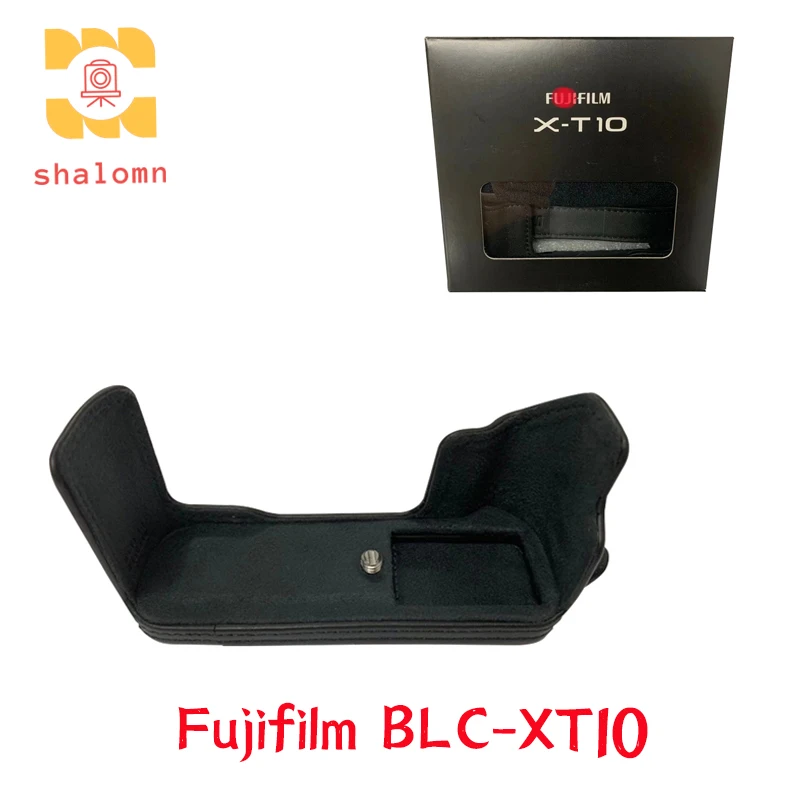 New Original Fuji BLC-XT10 Body Bottom Cover Leather Bag Battery Package + Protective Case For Fujifilm X-T10 XT10 Camera