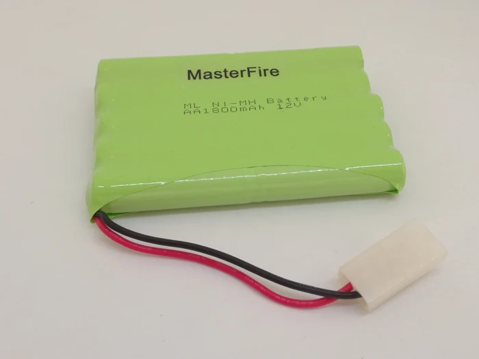 MasterFire 12v 1800mah Battery Pack For Rc toy Cars Tanks Trains Robots Boats Guns AA 1800mah 12v Rechargeable Ni-MH Batteries
