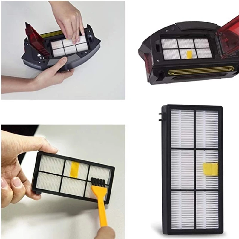 Vegen Robot Accessoires Hepa Filters Voor Irobot Roomba 800 900 Series 870 880 980 Vervangingen Onderdelen Borstels Kit