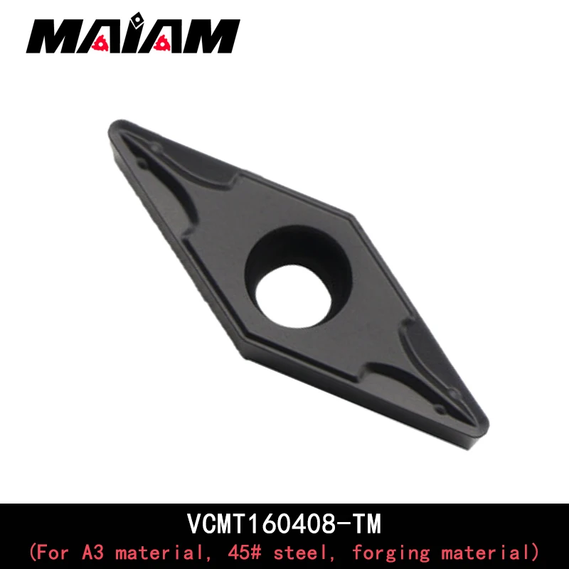 VCMT Turning tool Rhombus insert  VCMT160404 VCMT160408 TM ZK and SVQCR turning tool rod for Ordinary steel pig iron cast iron