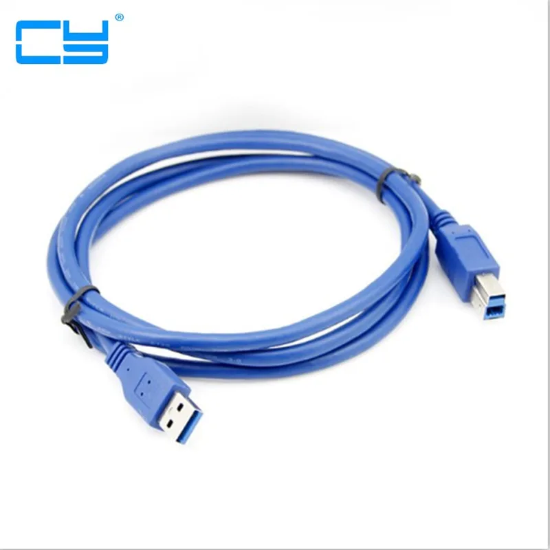 USB 3.0 Cable Type A Male to B Male Cable super Speed Sync Data Print Cable 0.3M 0.5M 1.5m for 2.5 3.5 Inch HDD/SSD Hard Drive