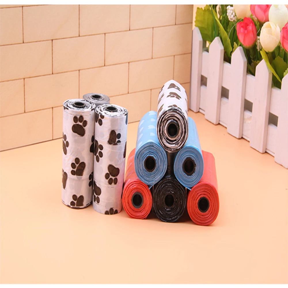 

30Rolls 450pcs Dog Poop Bags Pet Waste Garbage Bags Biodegradable Outdoor Clean Pick Up Tools Pet Accessories Bolsas Caca Perro