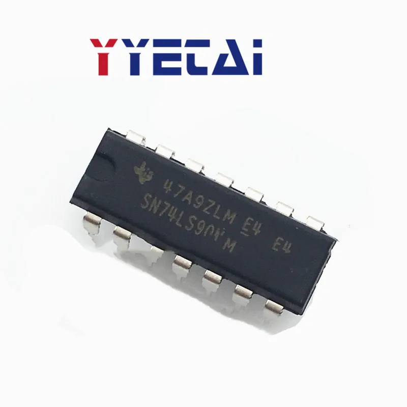 Tai 10Pcs Inline 74LS90 HD74LS90P SN74LS90N Teller Dip-14 Chip Geïntegreerde Circuit