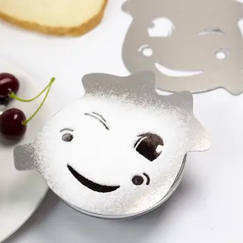 Forma na pečení toastů, roztomilý zvířecí tvar, toast ve tvaru kočičí hlavy, králičí hlavy, kravské hlavy, nepřilnavý chléb, domácí trouba, nástroje na pečení chleba 6 nejlepší prodej kočičí toustovač - №3