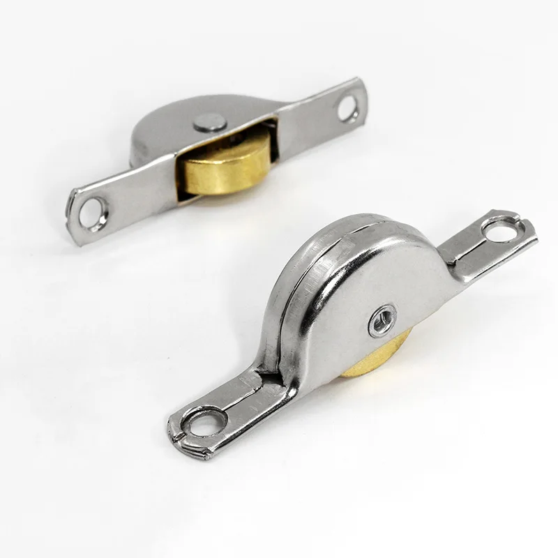 Old Type Sliding Door Plastic Steel Window Pulley Aluminum Alloy Window Wheel Muted Roller House Hardware Repair Part