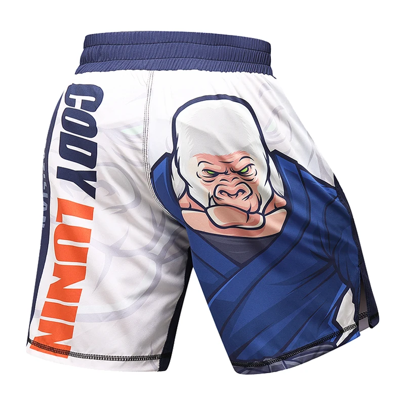 Cody Lundin Sublimation Compression Fight Shorts Gym Fitness Board Pants Top Quality Men Shorts Recreational MMA Short Trouser