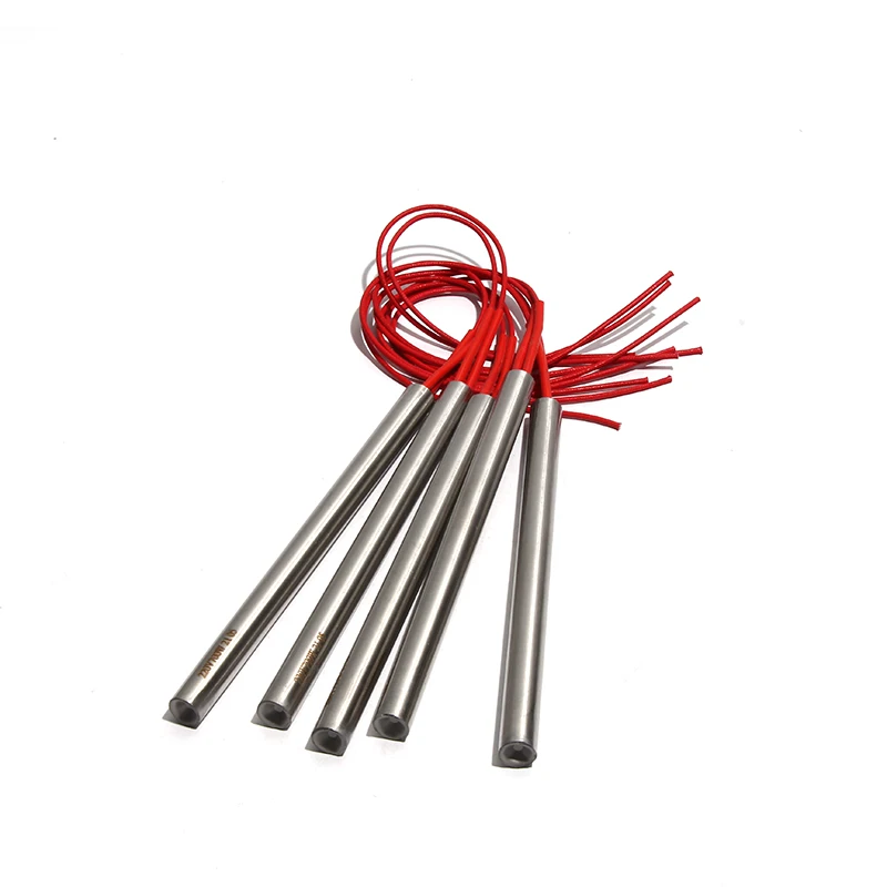 LUJINXUN Single Head Heating Pipe 14mm* 80mm 14*90mm 14*95mm Cartridge Heater 300W-330W 110V/220V 201SS for Molding Machine 5pcs