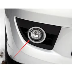 Car body C291-50-C12 front fog lamp cover silver trim chrome for Mazda 5 2007-2011 CR Premacy