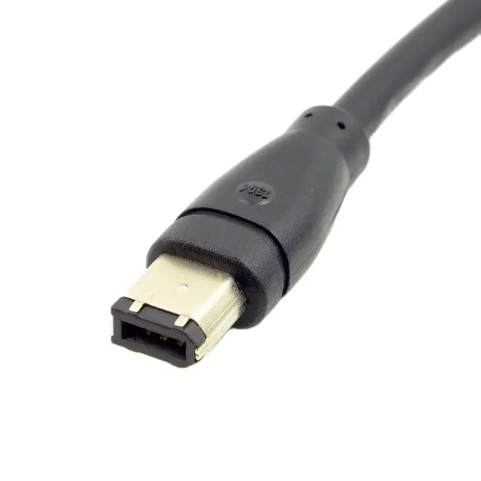 9 PIN / 6 PIN BETA FireWire 800 1394 FireWire 400 9-6 Cable IEEE 1394B 1.8m 6FT 180cm Black 3m 5m