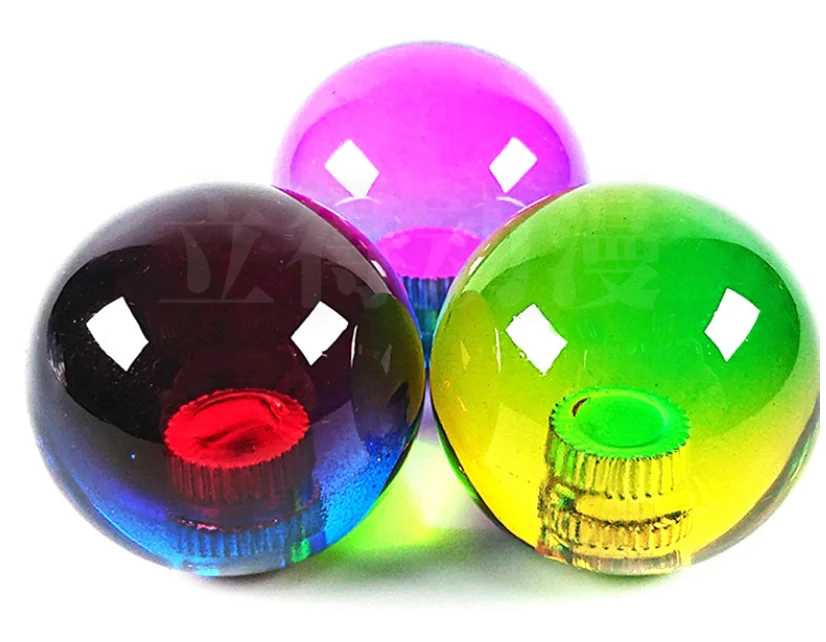 SEIMITSU EX GEAR  Bi-Color Transparent BALL TOP Use For Arcade Game Console Original Produced from Japan