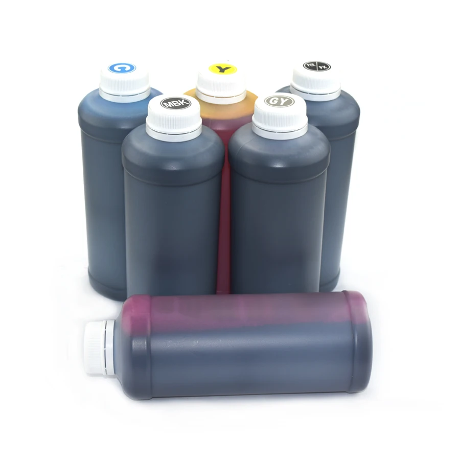 1Liter Waterbased Pigment and Dye Ink for HP72 for HP Designjet T610 T620 T770 T790 T1100 T1120 T1200 T1300 T2300 Printer - Image 2