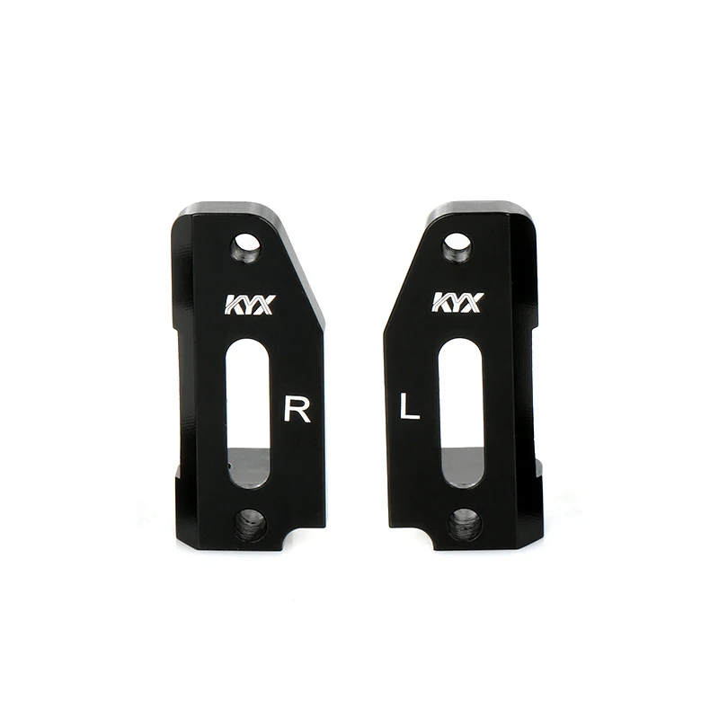 KYX Racing Aluminum Caster Blocks, Left & Right Upgrades Parts for  RC Crawler Car Traxxas 1/10 Drag Slash 1967 Chevrolet C10