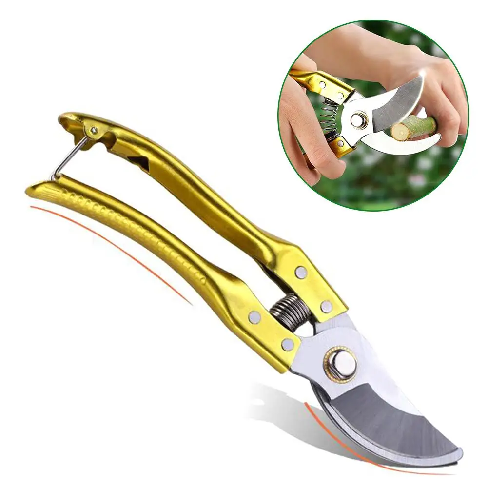 

Professional SK5 Alloy Steel Pruning Shears Sharp Garden Clippers Portable Hand Pruners Tree Trimmers Gardening Tool