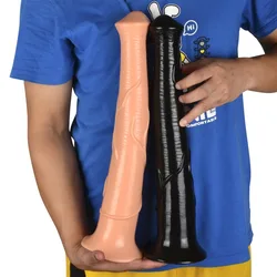 16.5inch Long Animal Dildo Huge Super Big Horse Cock With Suction Cup Realistic Penis Sex Toys Adults For Women Masturbator