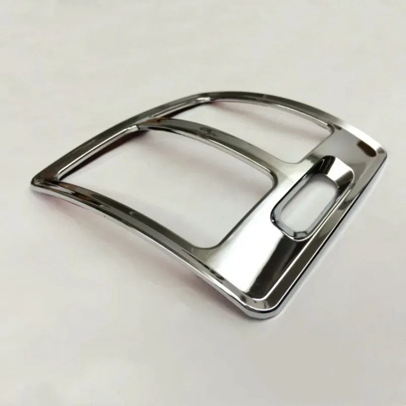 For Ford Escape Kuga 2017 2018 ABS Chrome Car Back Rear Air Condition outlet Vent frame Cover Trim Car Styling Accessories 1pcs