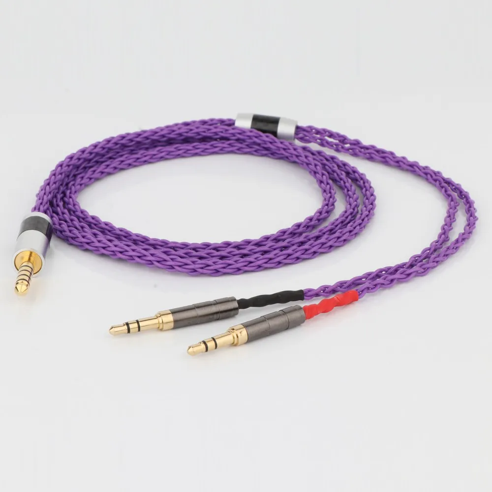 

High Quality Preffair 727ZR 4.4 to Sundara Aventho focal elegia t1 t5p D7200 MDR-Z7 2.5/3.5/4.4mm Balance Headphone Cables