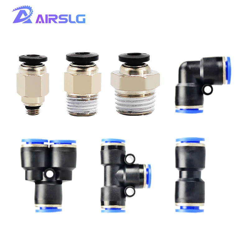Imagem -06 - Kit de Tubo Pneumático de ar 10 mm od 6.5 mm id Poliuretano Mangueira de ar Kit de Tubo de 10 m m Tubo Pneumático Compressor de Tubo de ar