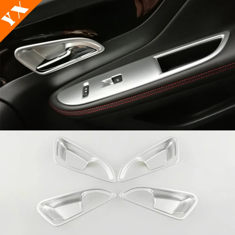 

4 шт., накладки на подлокотники автомобиля, для Buick Encore Opel Mokka 2012 2013 2014 2015 2016