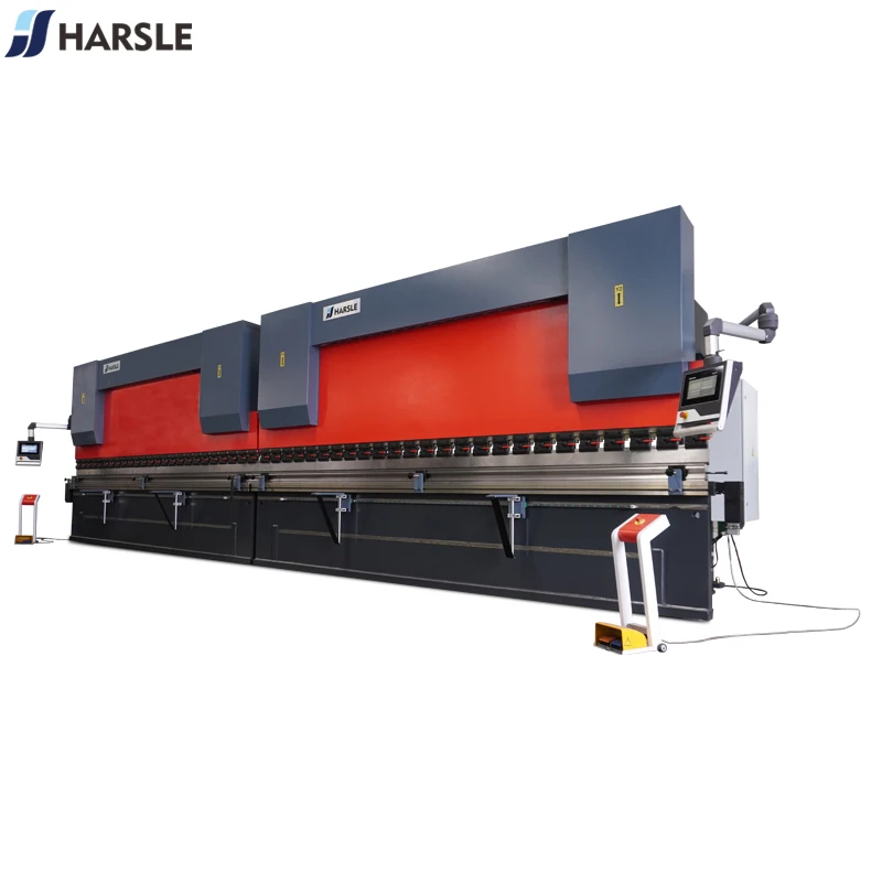CNC Hydraulic Tandem Press Brake with Crowning Compensation Device
