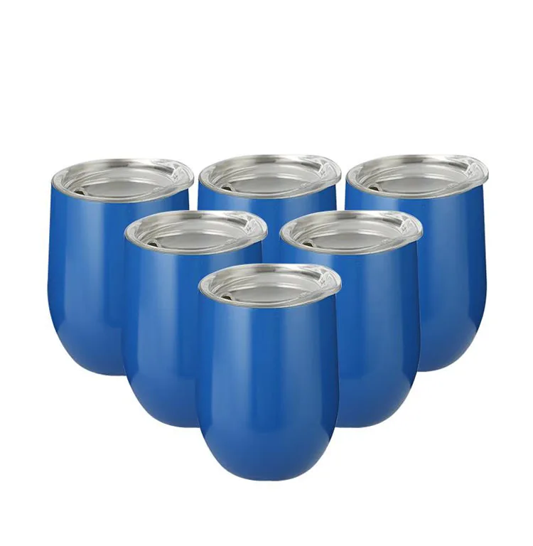High Quality  12OZ SwigWine Beer Thermos Cold hole lid TumblerCup Beer Mug Double Wall Vacuum Insulated Water Cup Bar Drinkware