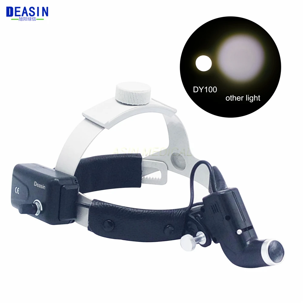 Dental 5w Head Light Lamp Headlight AC/DC for Loupes high intensity light brightness good quality