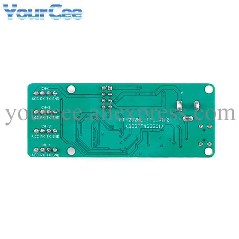 FT4232-4TTL USB to 4 Channel TTL USB to UART TTL FT4232HL FT4232 Module UART Serial Port Module XH2.54