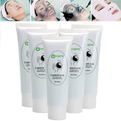 Soft Laser Carbon Cream Gel For ND Yag Laser Skin Rejuvenation Whitening Pelling Shrink Pores 80ml /PCS