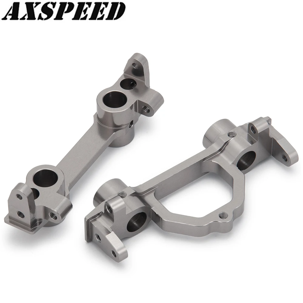 AXSPEED RC Car Bumper Mount Front Rear Girder Mount for 1/10 RC Crawler Axial SCX10 90047 90046 Upgrade Parts