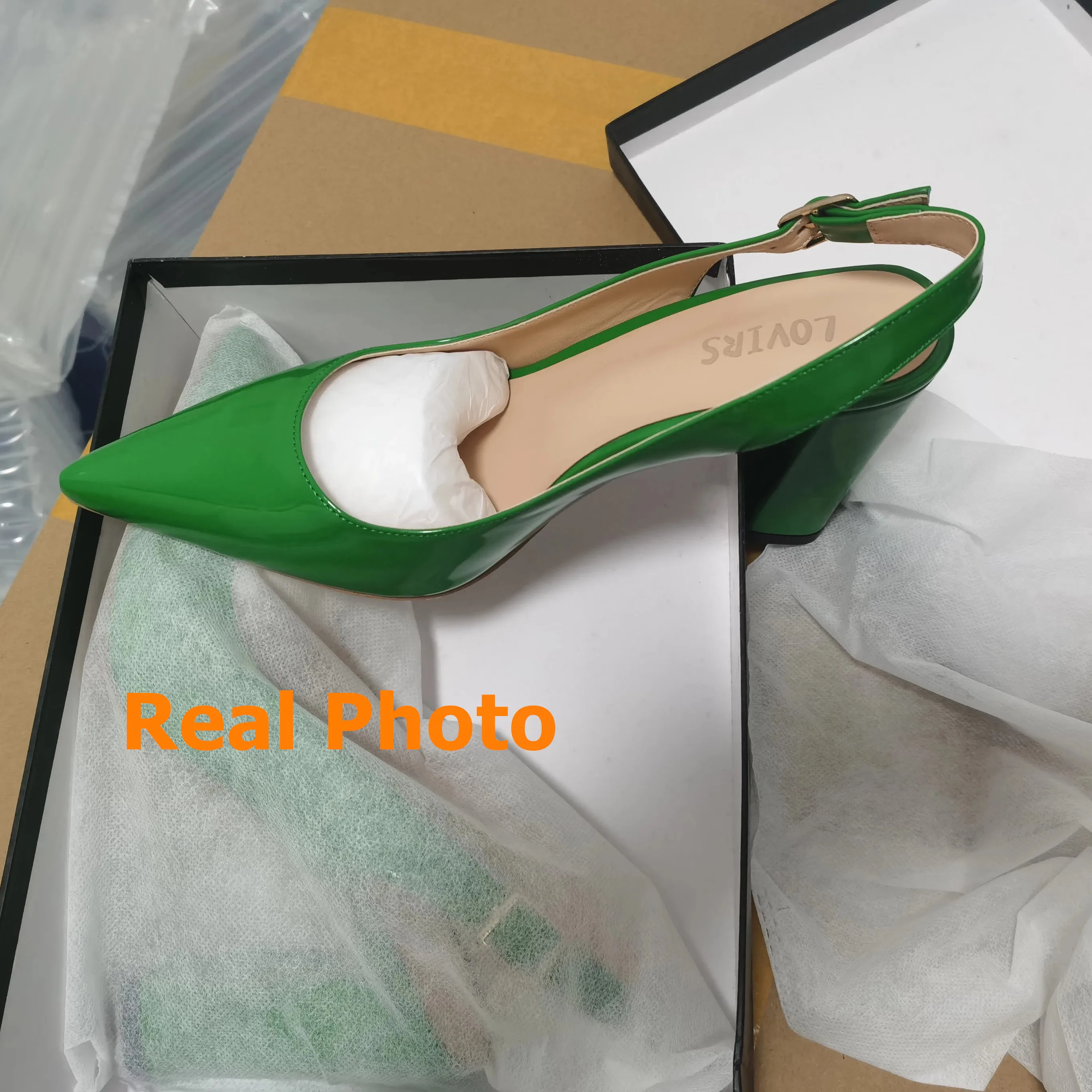 LOVIRS tacchi alti da donna 10cm punta a punta Slingback tacchi a spillo eleganti comodi classici tacchi grossi scarpe da sposa da ufficio