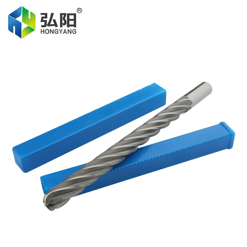 EVA Tapered Ball End Milling Cutter,CNC Milling Machine 4/6 Edge Bit Engraving Cutter, EPS Foam Engraving Milling Cutter