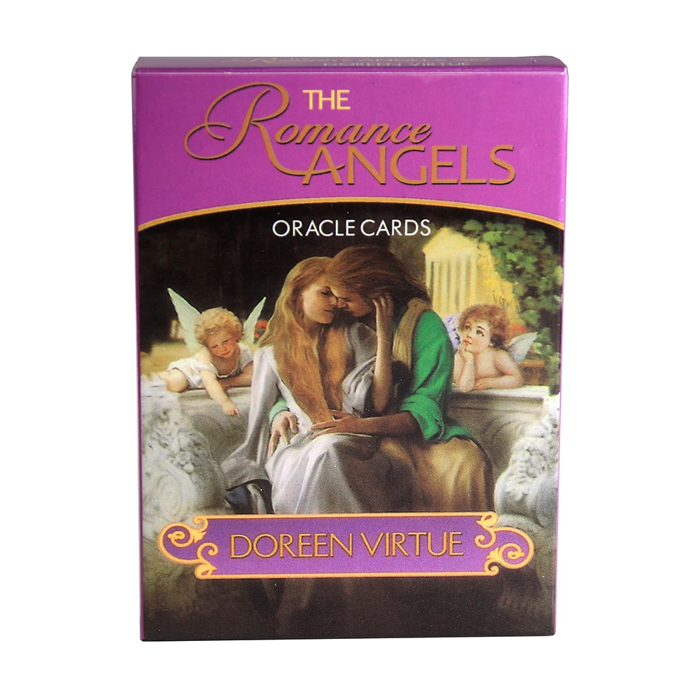 The Romance Angels Tarot Oracle Cards Deck|The 44 Romance Angel Oracle Cards by Doreen Virtue Rare Out of Print Game Board Toy