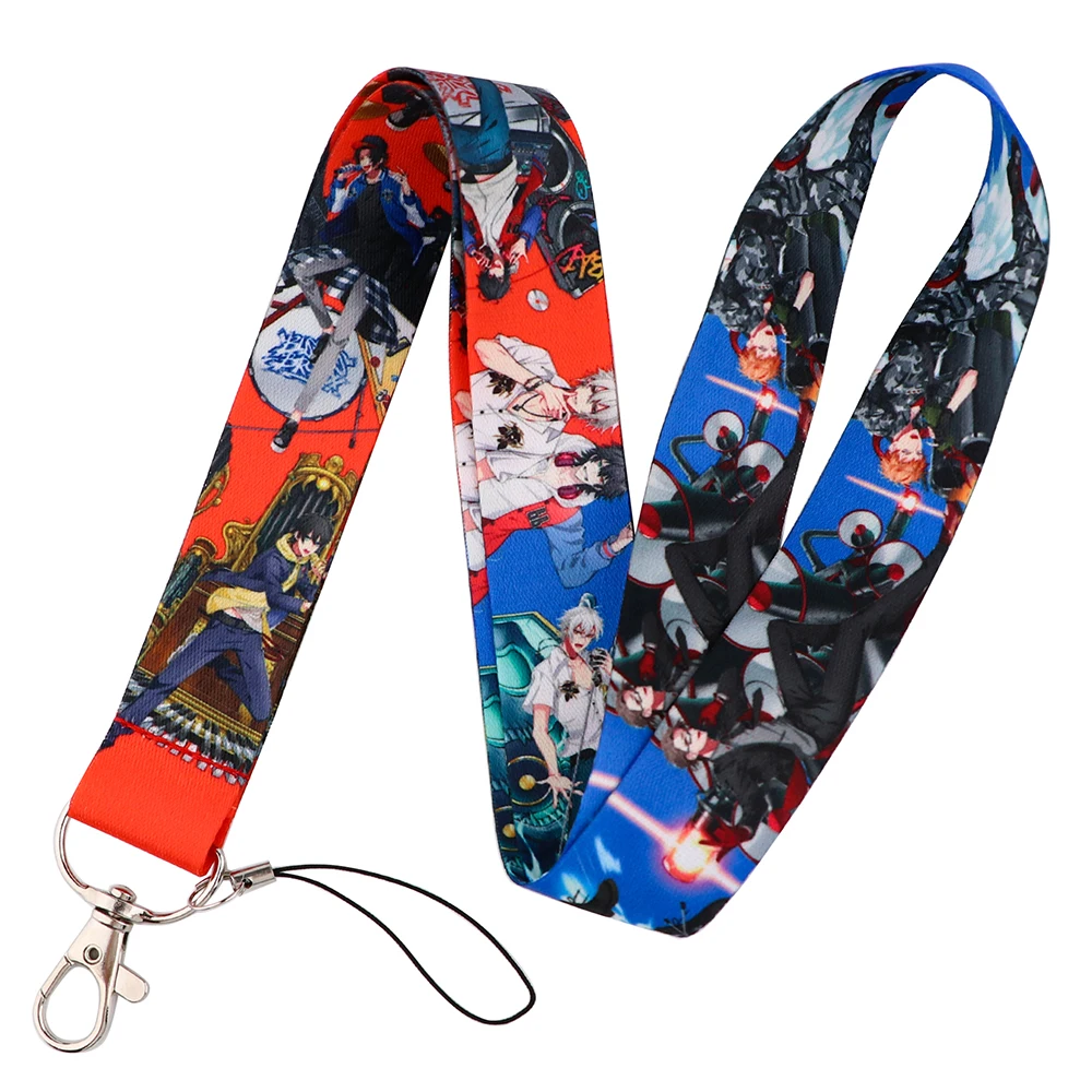 YL1030 Japanese Anime Lanyard For Keychain ID Card Pass Gym Mobile Phone USB Key Ring Badge Holder Neck Straps Accessories