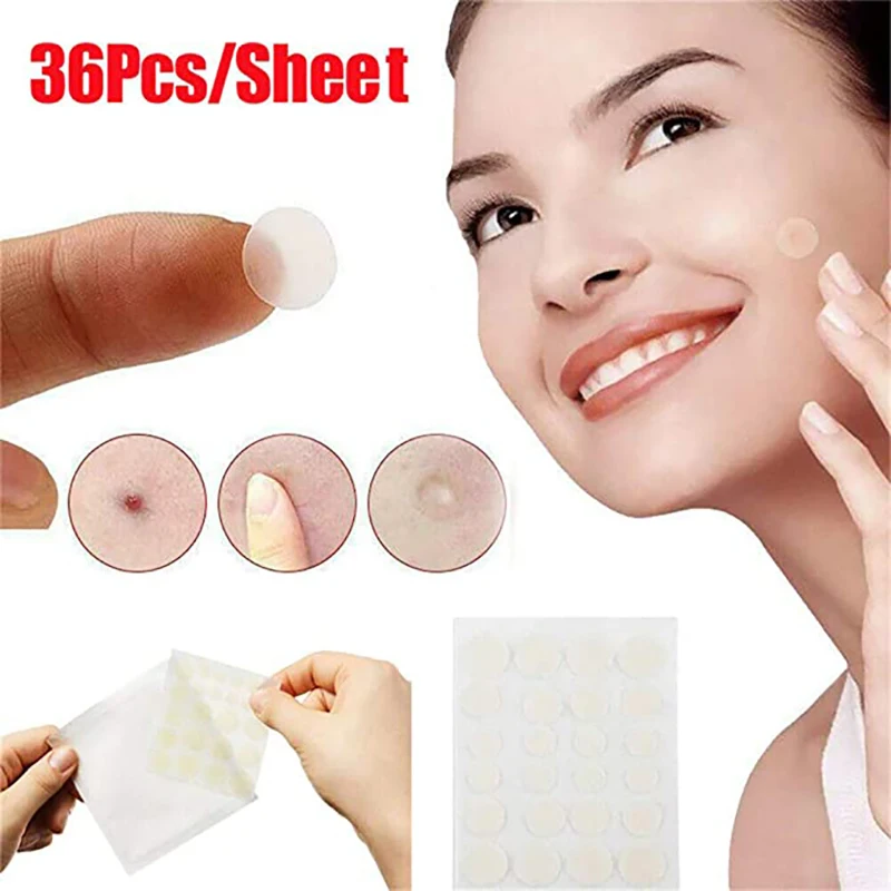 36 Pcs Invisible Acne Removal Pimple Patch Can Absorb Acne Secretions Acne Patches Fast Healing Suitable For Skin