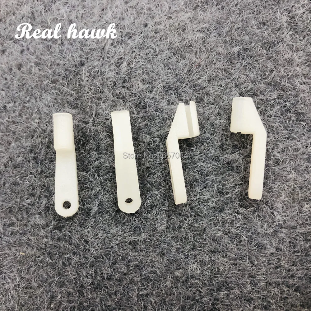 10pcs Nylon Altalena Keeper d1xD4xL11mm/d2xD8xL23mm Fit 1/2 millimetri Rod Per Aerei RC Parti di Aeromobili Aeromodellismo jet Sostituzioni