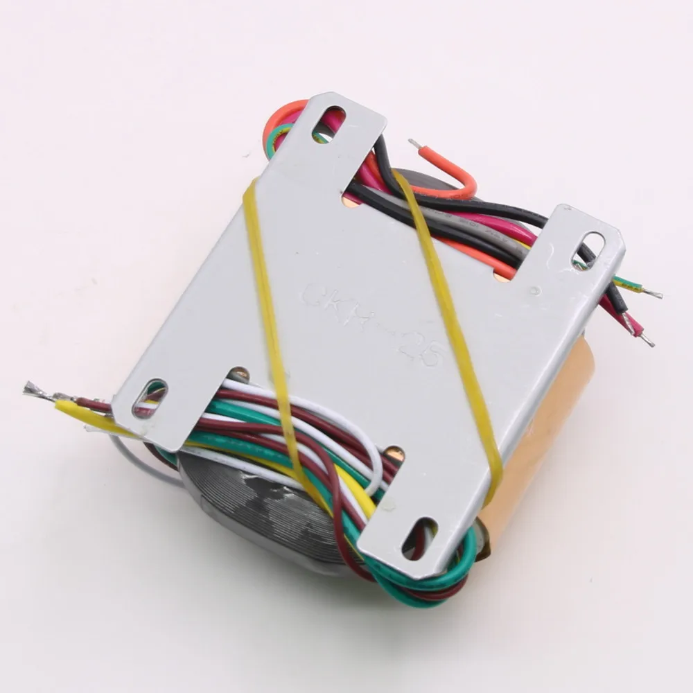 1PCS 35VA（35W）Pure Copper R-core Transformer 220V x2 + 6.3V x2 For Tube Preamp