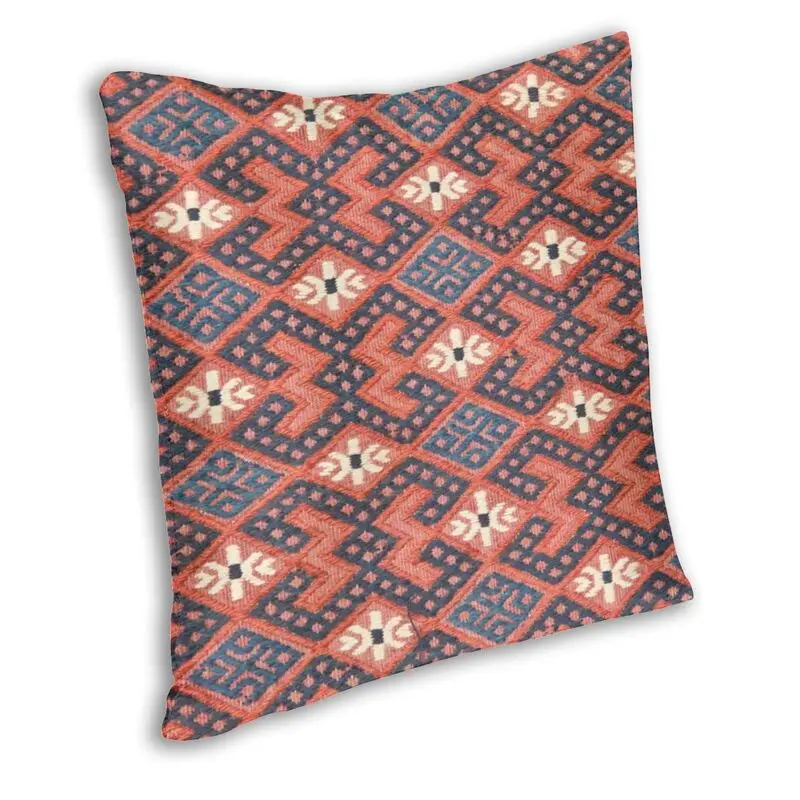 Kilim Oriental Rug Traditional Geometric Pattern Cushion Covers For Sofa Bohemian Ethnic Art Square Throw Pillow Cover 45x45cm