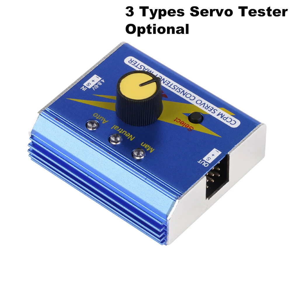 Metal/Plastic Servo Tester ESC Electronic Speed Controller Checker Master For RC Drone Car Boat RC Servo Tester