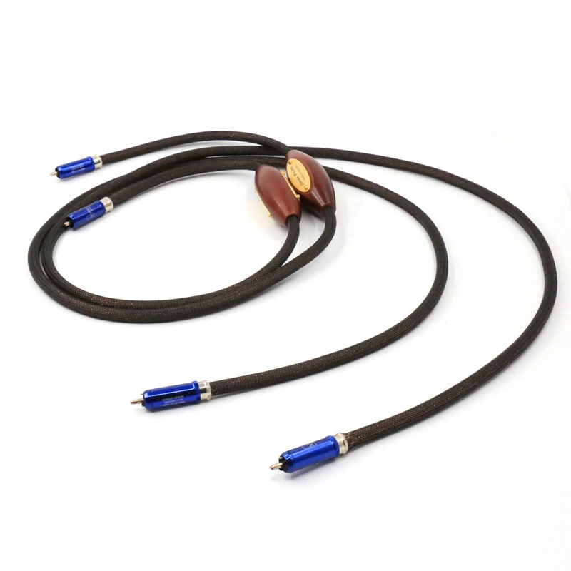 HIFI High-end RCA Cable Jorma Design Statement Interconnect Cable with WBT-0110Ag RCA Connector Plug